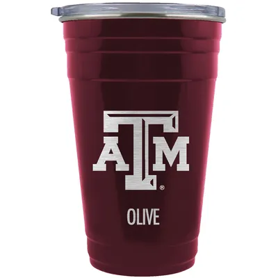 Texas A&M Aggies Team Logo 22oz. Personalized Tailgater Travel Tumbler