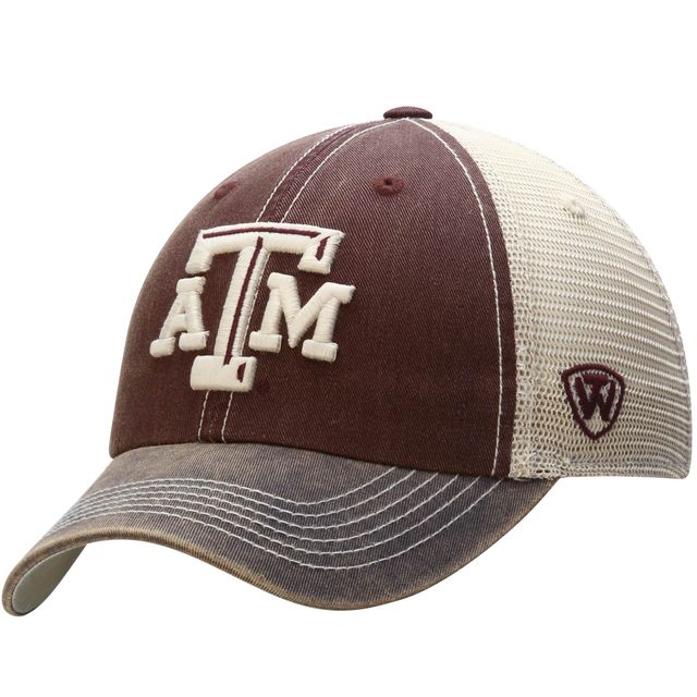 Casquette ajustable Texas A&M Aggies Top of the World Offroad Trucker - Bordeaux