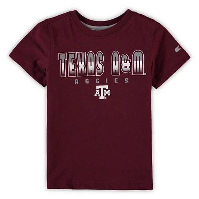 T-shirt A&M Wonder pour tout-petit Colosseum Maroon Texas