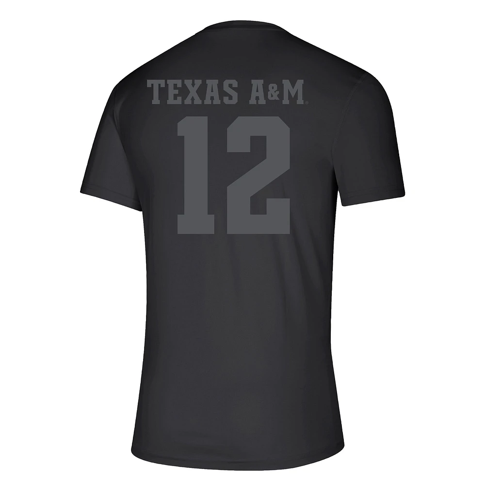 Unisex adidas Black Texas A&M Aggies Soccer 30th Anniversary T-Shirt