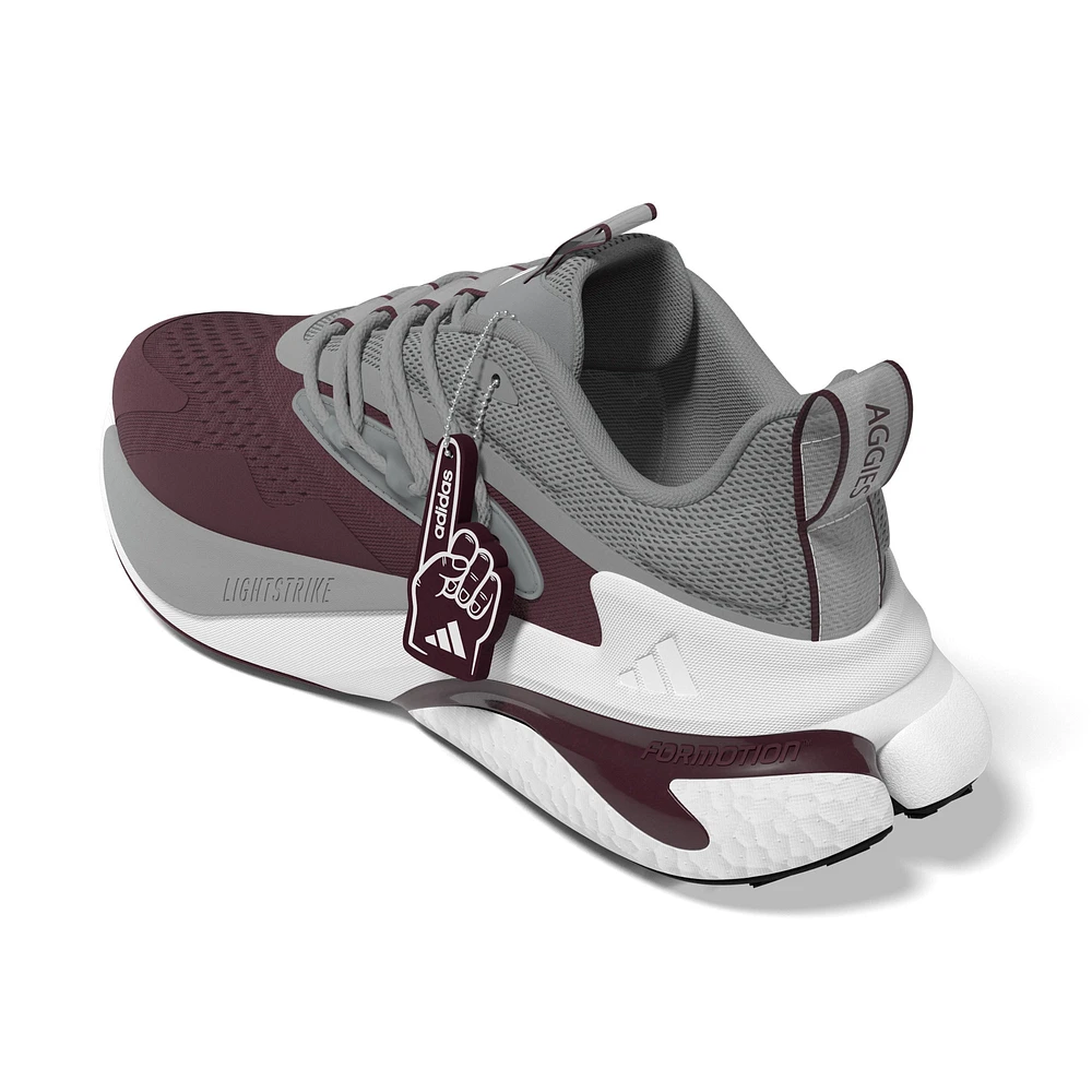 Unisex adidas Maroon/Gray Texas A&M Aggies AlphaBoost V2 Shoes