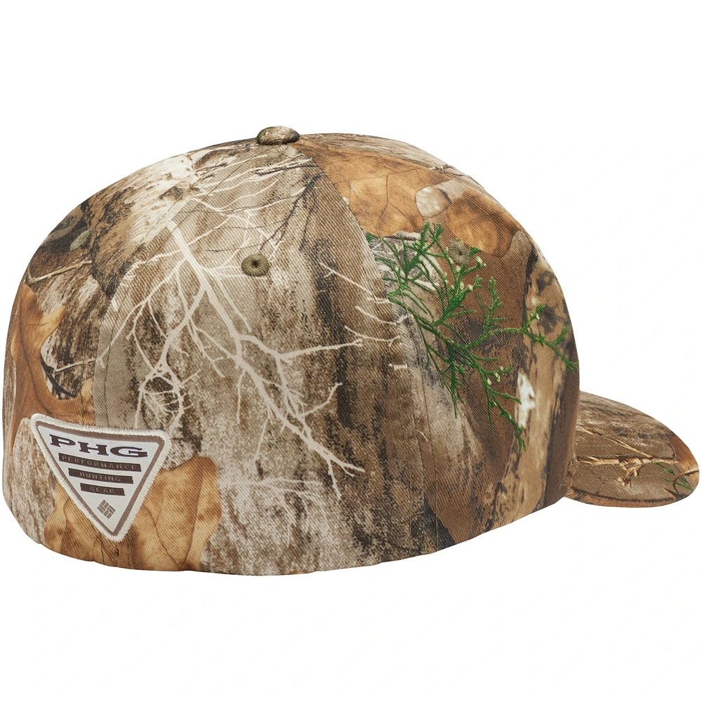 Casquette unisexe Columbia Realtree Camo Texas A&M Aggies Mossy Oak Bottomland Flex