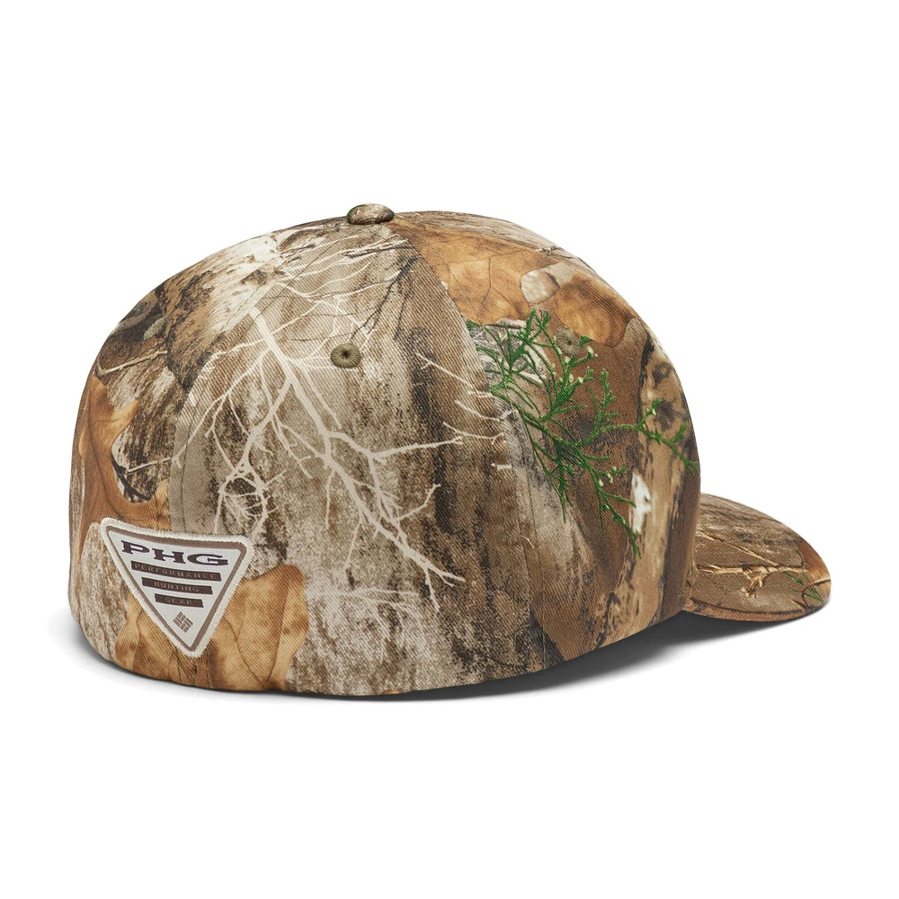 Casquette unisexe Columbia Realtree Camo Texas A&M Aggies Mossy Oak Bottomland Flex