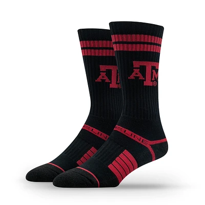 Chaussettes unisexes Strideline Texas A&M Aggies Premium Fan Logo Crew