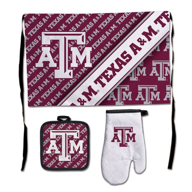 Ensemble de 3 barbecues WinCraft Texas A&M Aggies