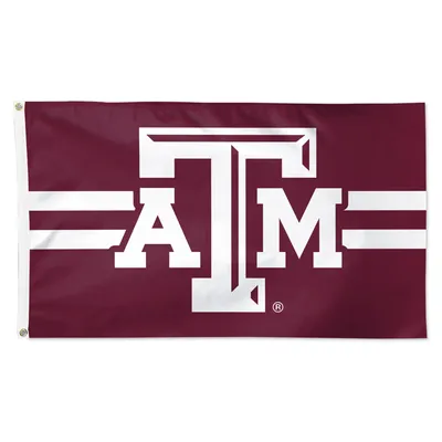 Texas A&M Aggies WinCraft 3' x 5' Horizontal Stripe Deluxe Single-Sided Flag