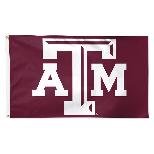 WinCraft Texas A&M Aggies Drapeau simple face avec logo principal 3 pi x 5 pi