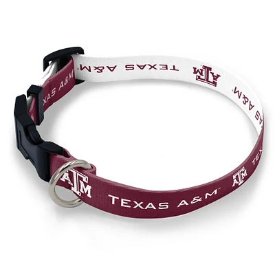 WinCraft Texas A&M Aggies Medium Adjustable Pet Collar