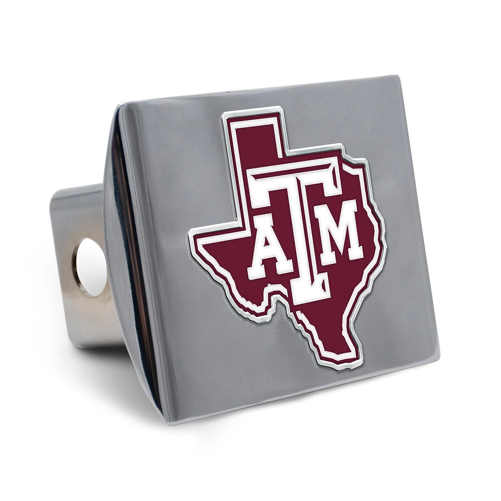 WinCraft Texas A&M Aggies Premium Metal Hitch Cover