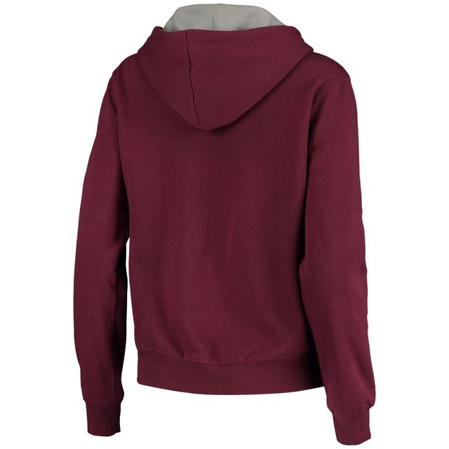 Sweat à capuche Colosseum Texas A&M Aggies Loud and Proud marron pour femme