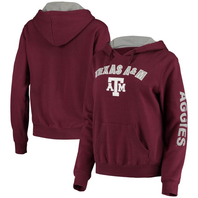 Sweat à capuche Colosseum Texas A&M Aggies Loud and Proud marron pour femme