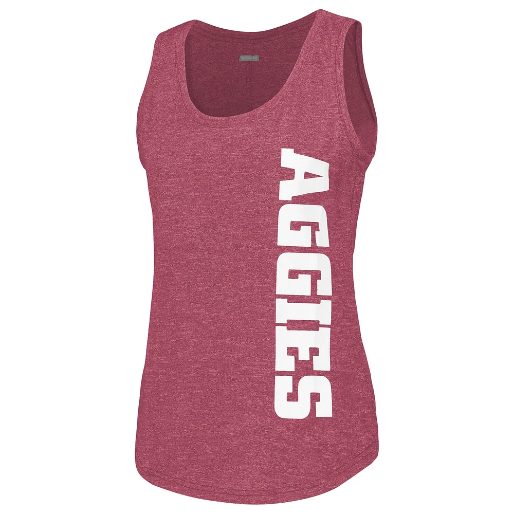 Débardeur Columbia Maroon Texas A&M Aggies Cades Cape Omni-Wick Tri-Blend pour femme