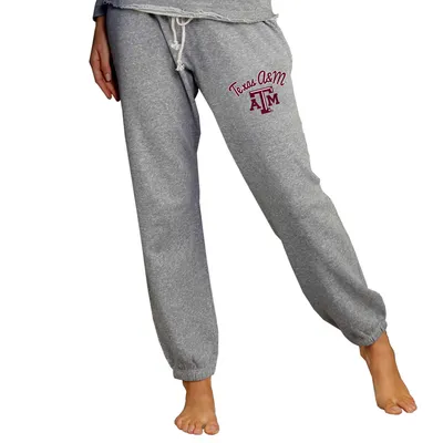 Texas A&M Aggies Concepts Sport Women's Mainstream Knit Jogger Pants - Gray