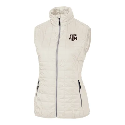 Texas A&M Aggies Cutter & Buck Women's Rainier PrimaLoft Eco Full-Zip Vest