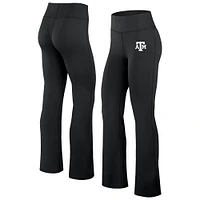 Women's Fanatics Black Texas A&M Aggies Training Camp Maxed Out Flare Leggings