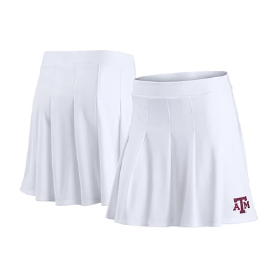 Women's Fanatics White Texas A&M Aggies Heritage Primary Skirt