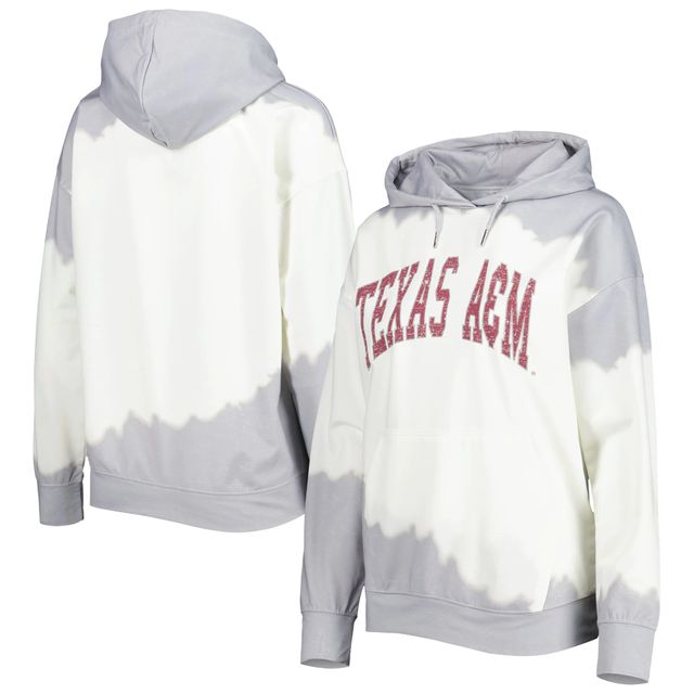 Sweat à capuche Gameday Couture blanc/gris Texas A&M Aggies pour le plaisir femme