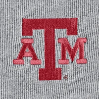 Women's Gray Texas A&M Aggies Harper Henley Long Sleeve T-Shirt