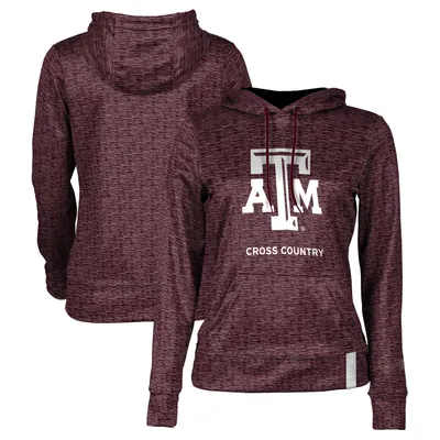 Texas A&M Aggies Women's Cross Country Pullover Hoodie - Maroon