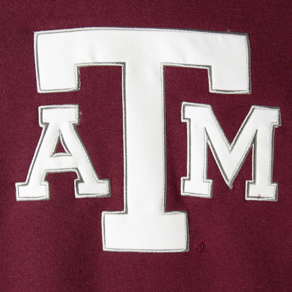 Women's Maroon Texas A&M Aggies Team Big Logo Pullover Hoodie