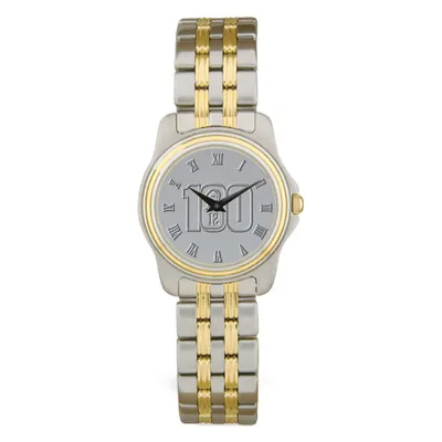 Texas A&M Aggies Women's 12th Man Centennial Two-Tone Wristwatch - Silver/Gold