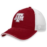 Women's Top of the World Maroon/White Texas A&M Aggies Radiant Trucker Snapback Hat