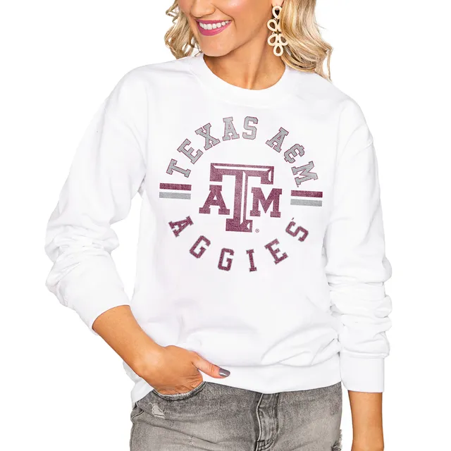 Lids Texas Tech Red Raiders Gameday Couture Women's Twice As Nice Faded Crewneck  Sweatshirt - Gray