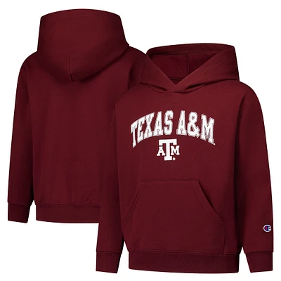 Sweat à capuche du campus Texas A&M Aggies Maroon Champion des jeunes