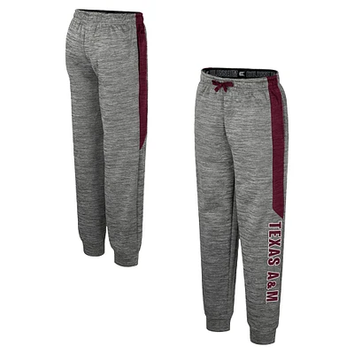 Youth Colosseum Heather Gray Texas A&M Aggies Fleece Pants