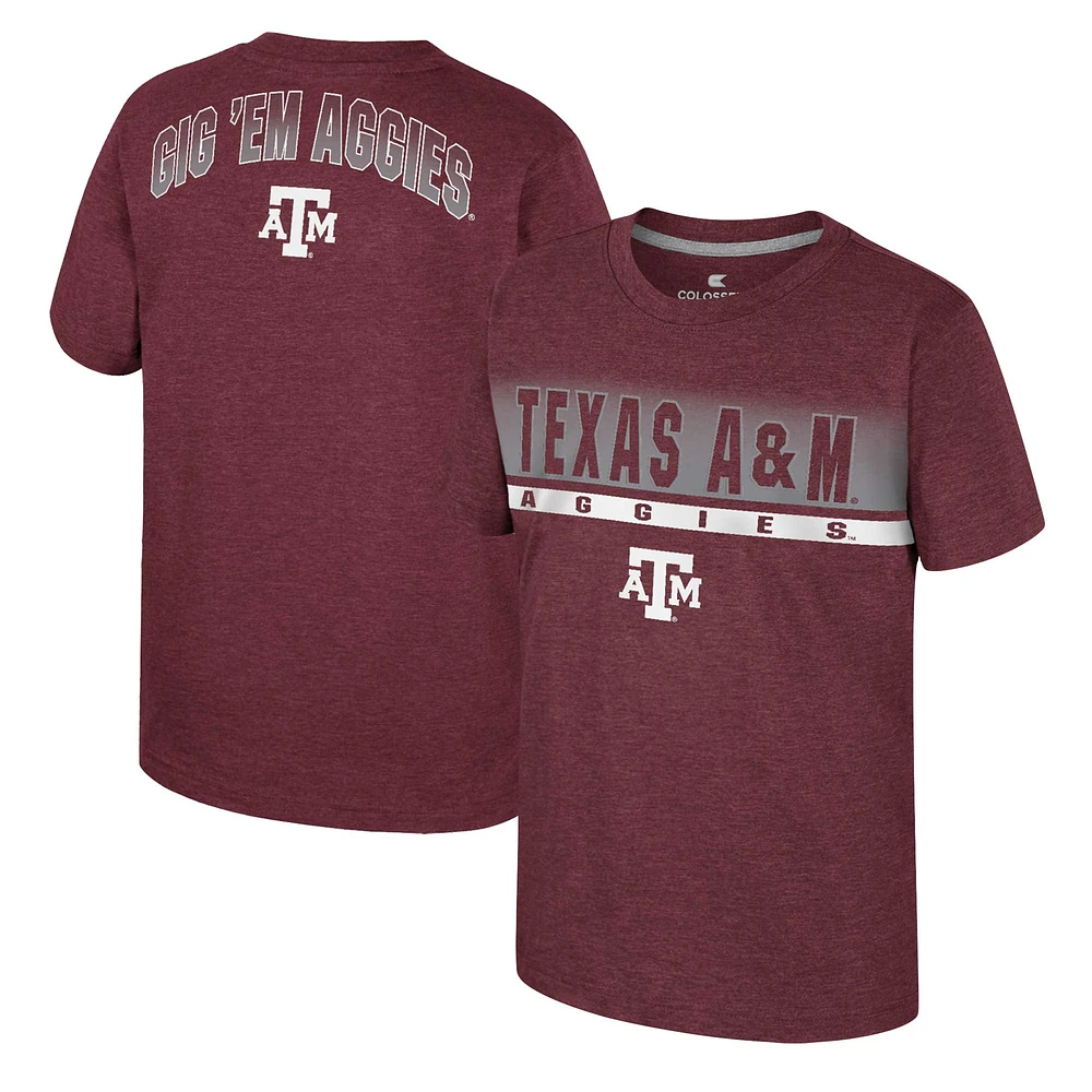 T-shirt Colosseum marron Texas A&M Aggies Finn pour jeunes