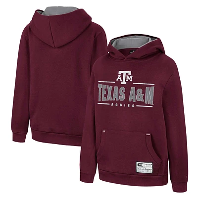 Youth Colosseum Maroon Texas A&M Aggies Lead Guitarists Pullover Hoodie