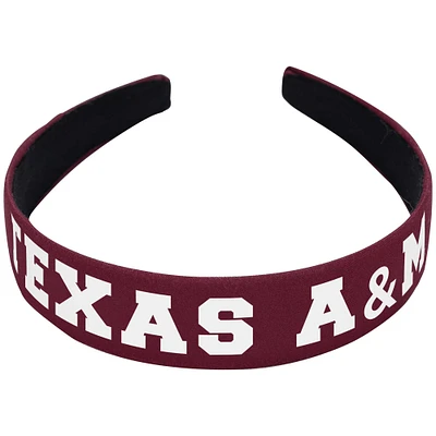 Bandeau rigide ZooZatz Maroon Texas A&M Aggies