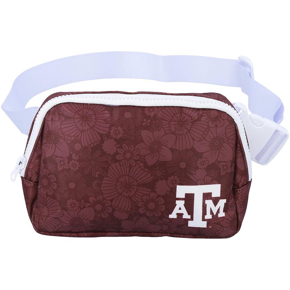 ZooZatz Texas A&M Aggies Floral Print Fanny Pack