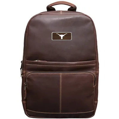 Texas Longhorns Logo Plate Kannah Canyon Backpack - Brown