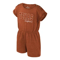 Girls Toddler Colosseum  Texas Orange Longhorns Cinder Romper
