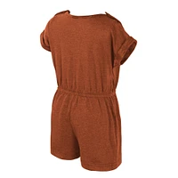 Girls Toddler Colosseum  Texas Orange Longhorns Cinder Romper
