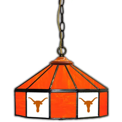 Texas Longhorns Imperial 14'' Team Logo Glass Pub Lamp