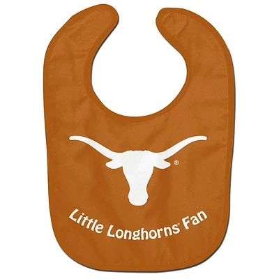 Bavoir bébé WinCraft Texas Longhorns Lil Fan All Pro