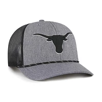 Men's '47  Gray Texas Longhorns Carbon Rope Adjustable Hat