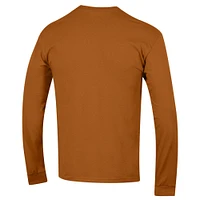 Men's Champion Texas Longhorns Arch Over Logo Long Sleeve T-Shirt