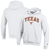Men's Champion Texas Longhorns Arch Over Logo Pullover Hoodie
