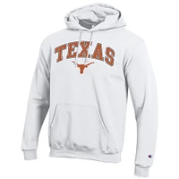Men's Champion Texas Longhorns Arch Over Logo Pullover Hoodie