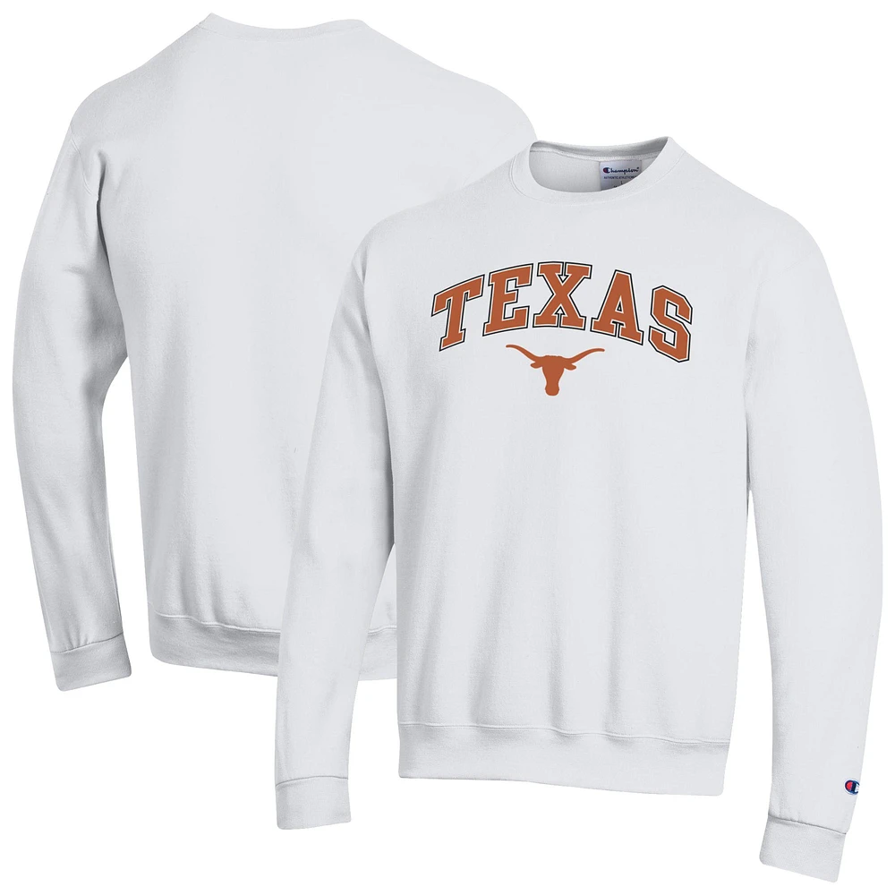 Men's Champion Texas Longhorns Arch Over Logo Pullover Sweatshirt