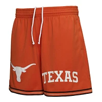 Short en maille orange brûlé Texas Longhorns Team Origins pour homme de Mitchell & Ness