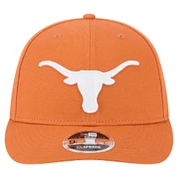 Men's New Era Texas Orange Texas Longhorns Low Profile 9FIFTY Snapback Hat