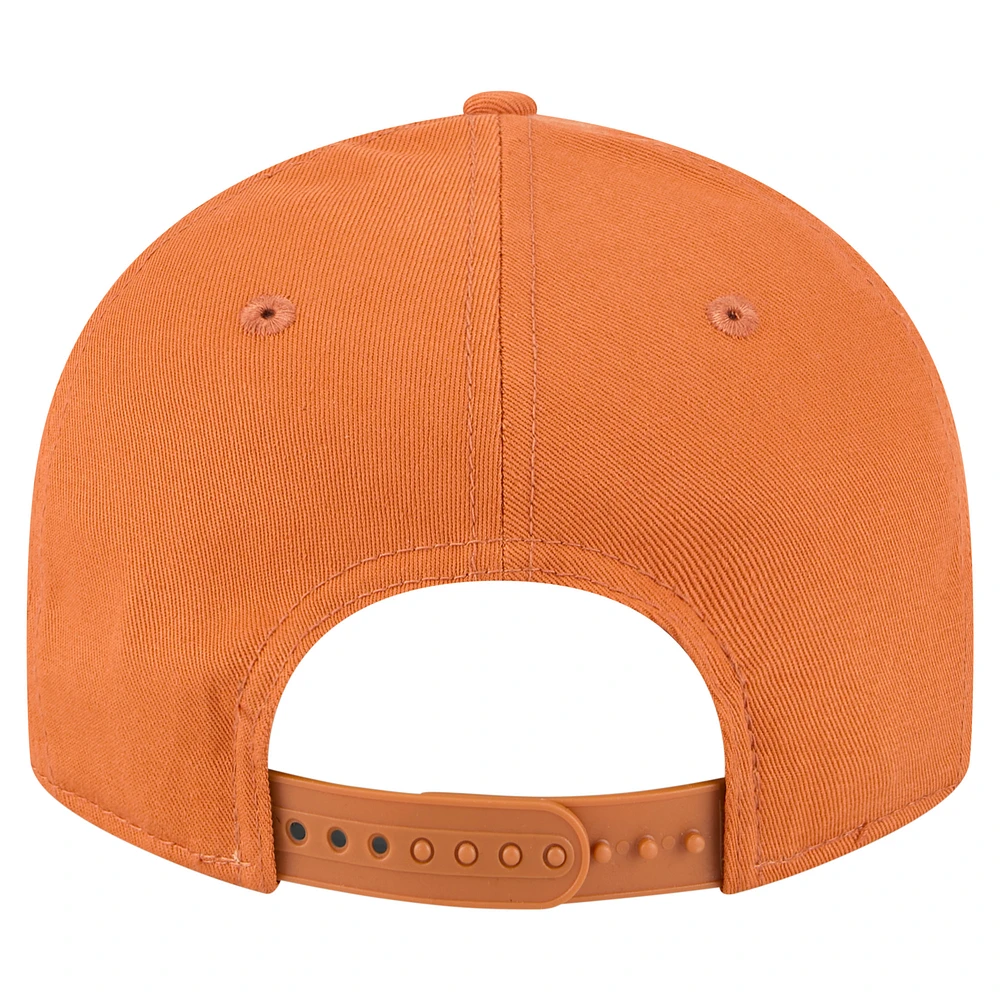 Men's New Era Texas Orange Texas Longhorns Low Profile 9FIFTY Snapback Hat