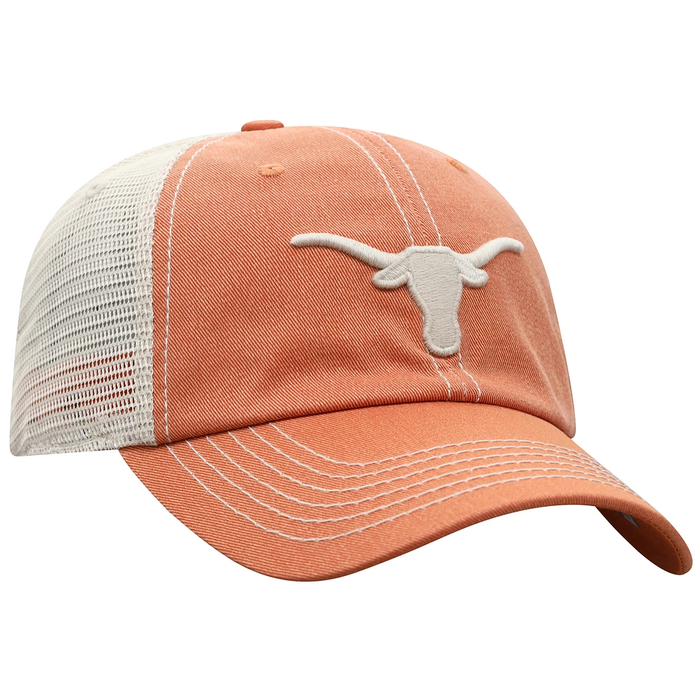 Men's Top of the World  Texas Orange/Natural Texas Longhorns Offroad Two-Tone Adjustable Hat