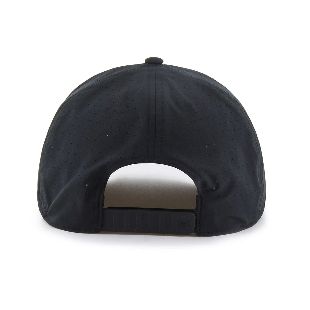 Men's '47 Black Texas Longhorns Cypher Midfield Adjustable Hat