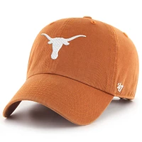 Casquette ajustable Texas Orange 47 Texas Longhorns 2025 du tournoi de basketball féminin NCAA March Madness Final Four Clean Up