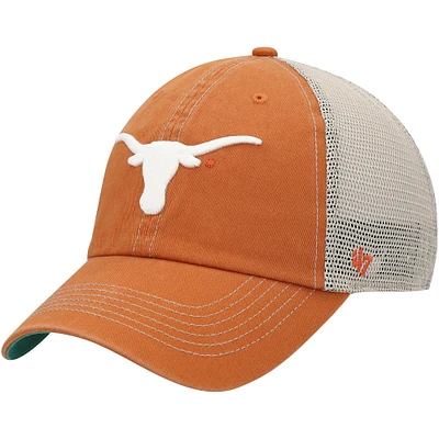 Men's '47 Texas Orange Texas Longhorns Trawler Trucker Snapback Hat